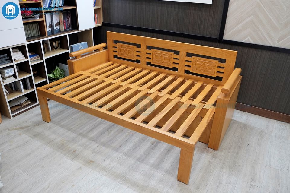 Ghế sofa giường tiện dụng: Để giải quyết vấn đề không gian trong căn hộ chung cư nhỏ hẹp, ghế sofa giường tiện dụng là giải pháp tối ưu. Với phương châm \